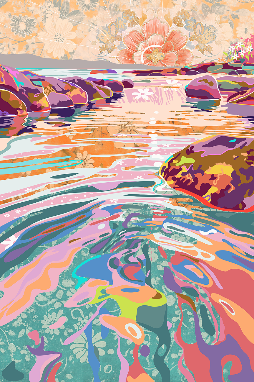 wall-art-print-canvas-poster-framed-Morning Grace , By Unratio-1