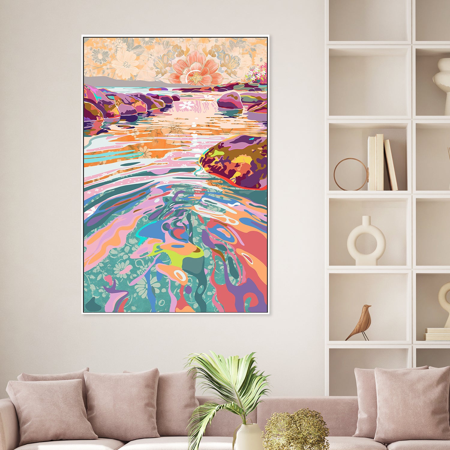 wall-art-print-canvas-poster-framed-Morning Grace , By Unratio-2