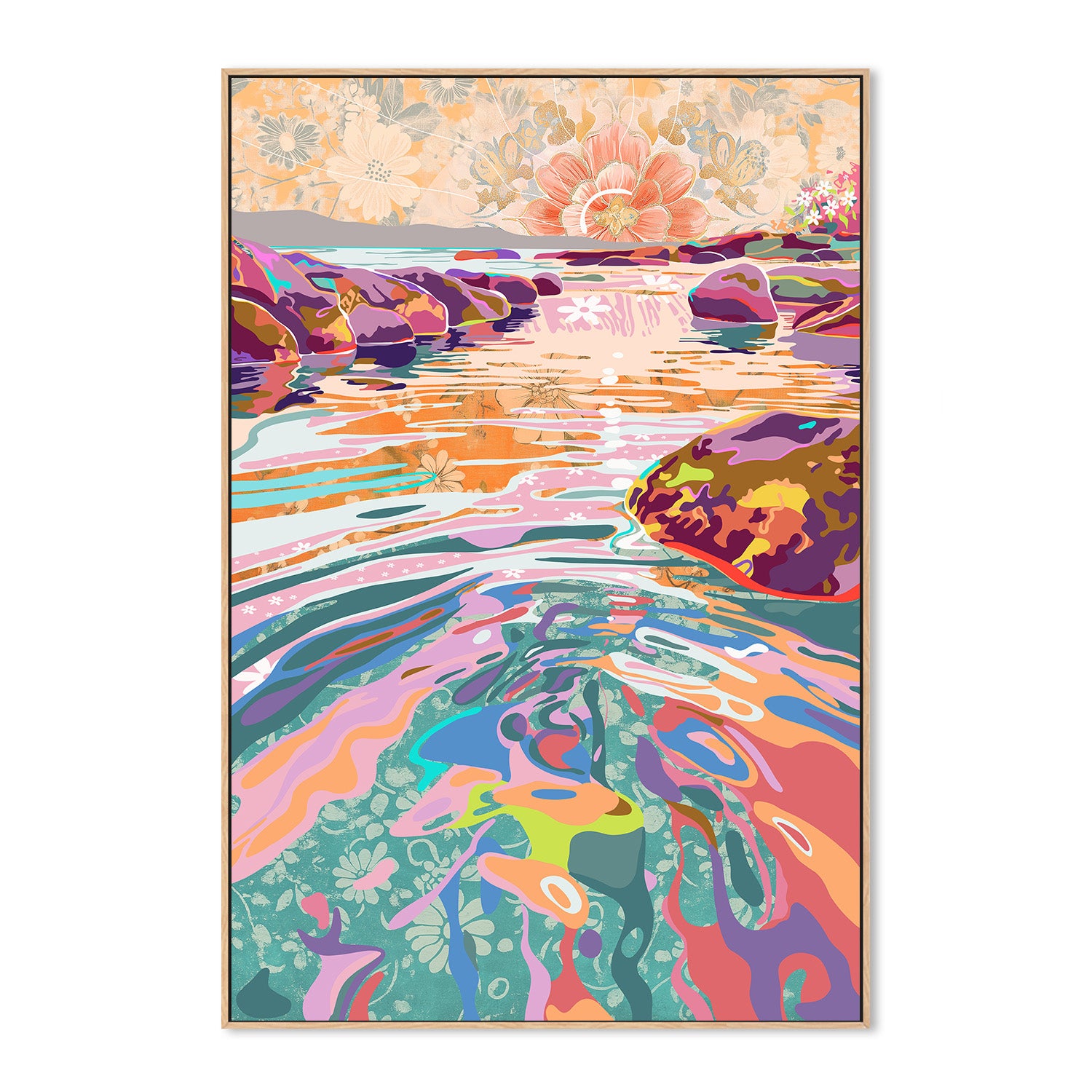 wall-art-print-canvas-poster-framed-Morning Grace , By Unratio-4