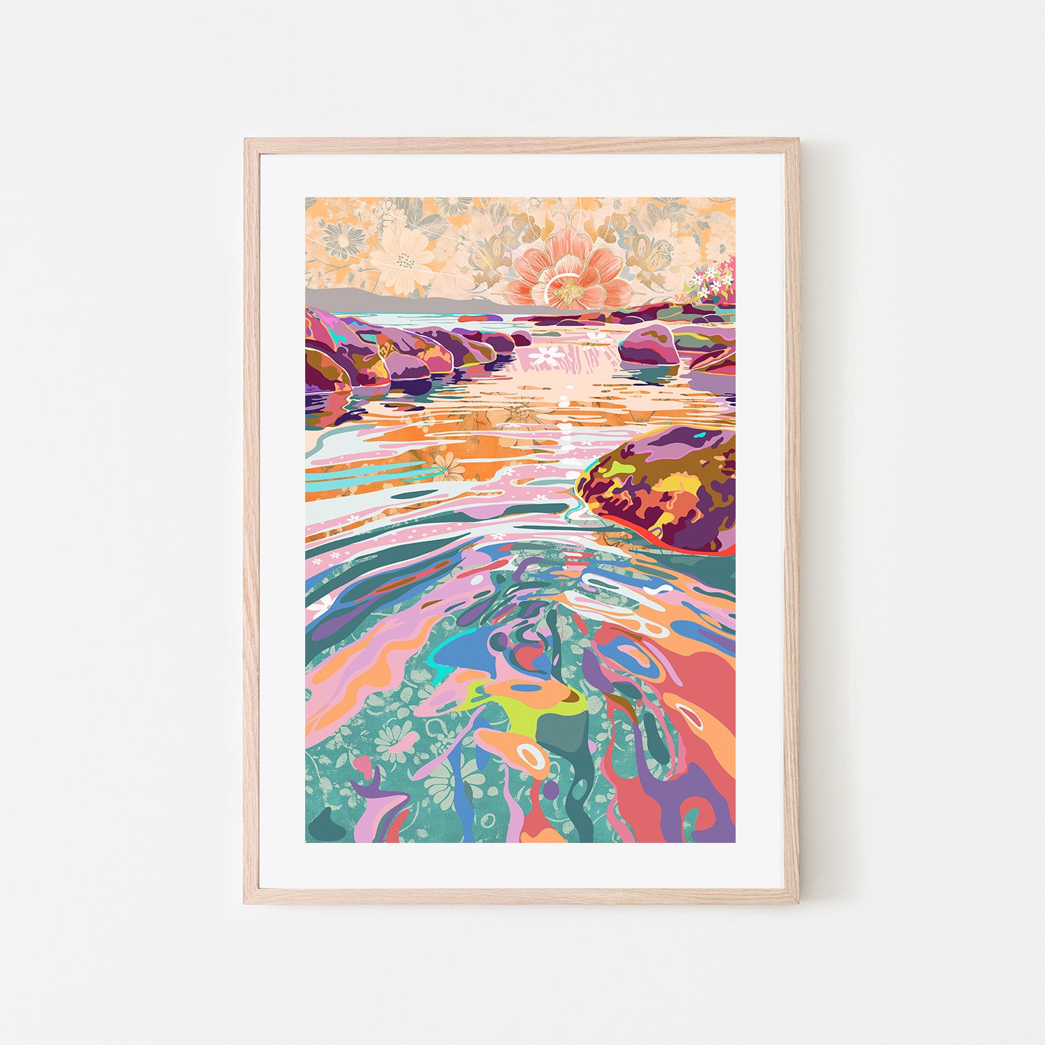 wall-art-print-canvas-poster-framed-Morning Grace , By Unratio-6