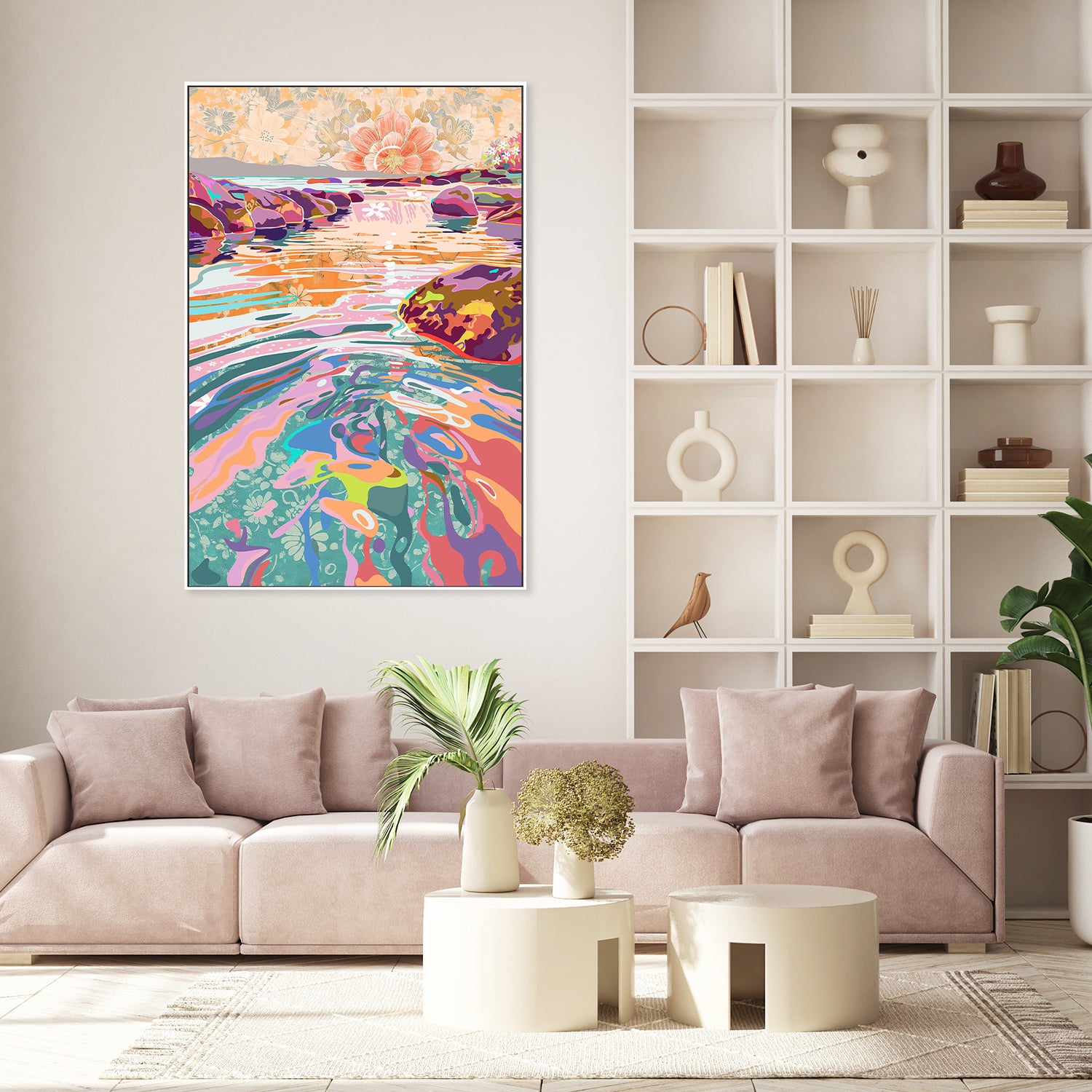 wall-art-print-canvas-poster-framed-Morning Grace , By Unratio-7