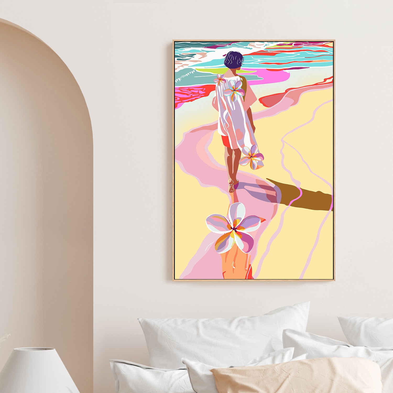 wall-art-print-canvas-poster-framed-Morning Reverie , By Unratio-2