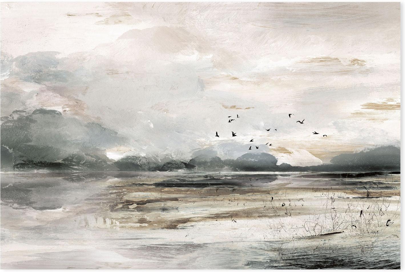 wall-art-print-canvas-poster-framed-Morning View-by-Dan Hobday-Gioia Wall Art