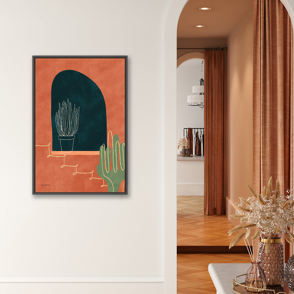 wall-art-print-canvas-poster-framed-Mountainous I , By Becky Thorns-2