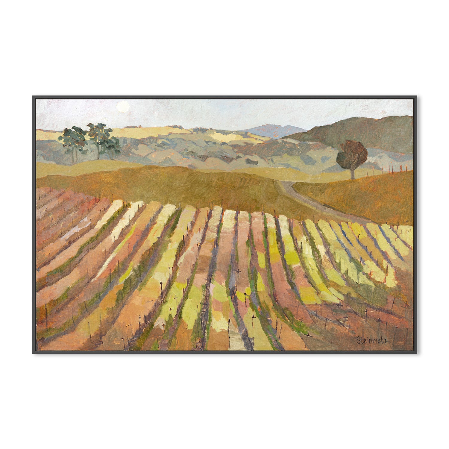 wall-art-print-canvas-poster-framed-Mustard Flowers Under the Moon , By Liana Steinmetz-3