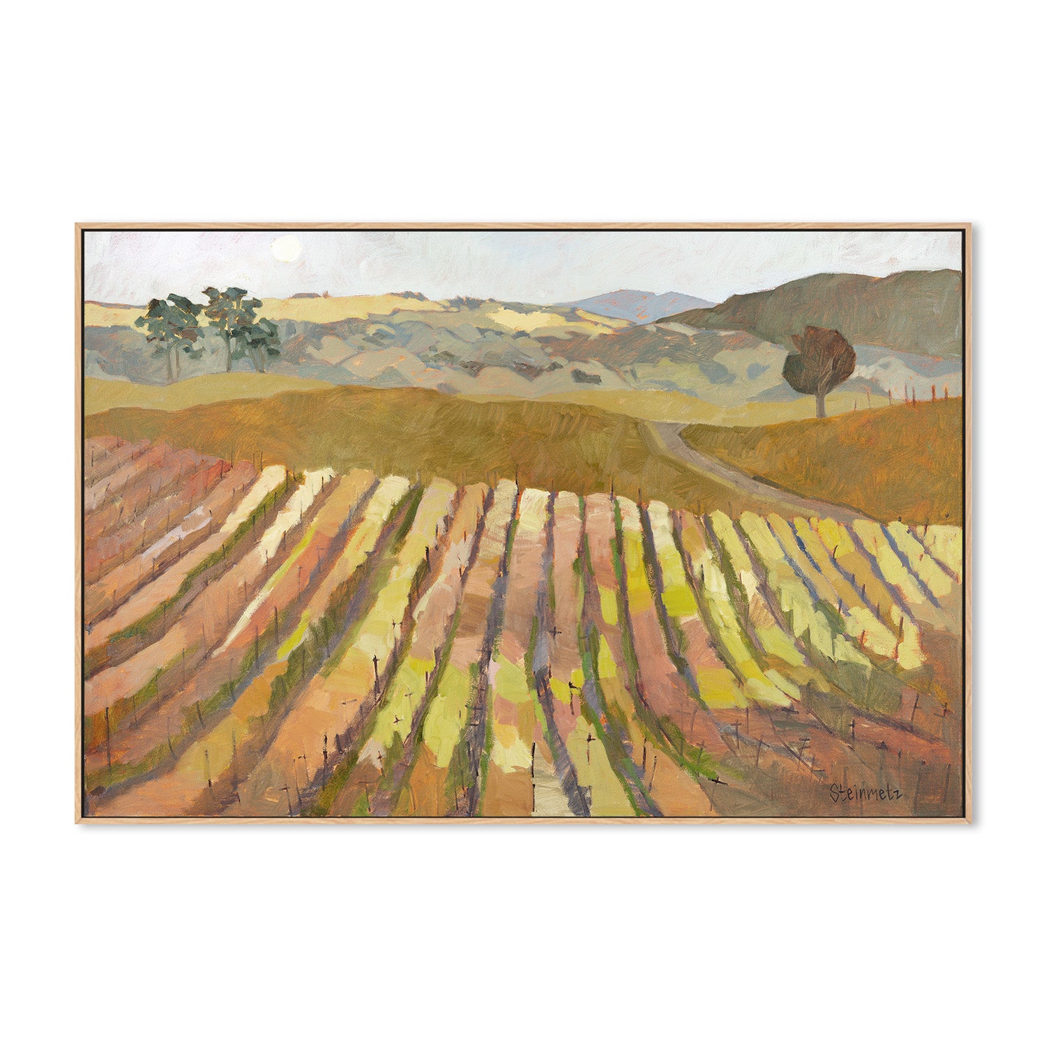 wall-art-print-canvas-poster-framed-Mustard Flowers Under the Moon , By Liana Steinmetz-4