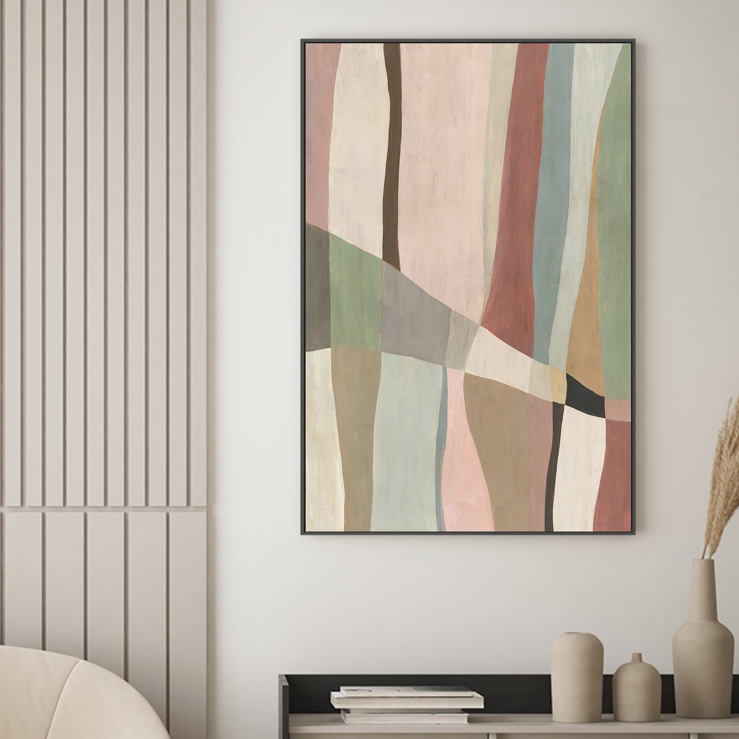 wall-art-print-canvas-poster-framed-Muted Paths of Gentle Interse-2