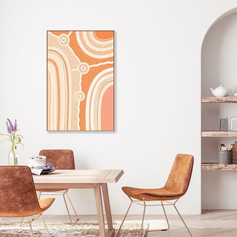 wall-art-print-canvas-poster-framed-My 3 Pathways, Earth-by-Leah Cummins-Gioia Wall Art