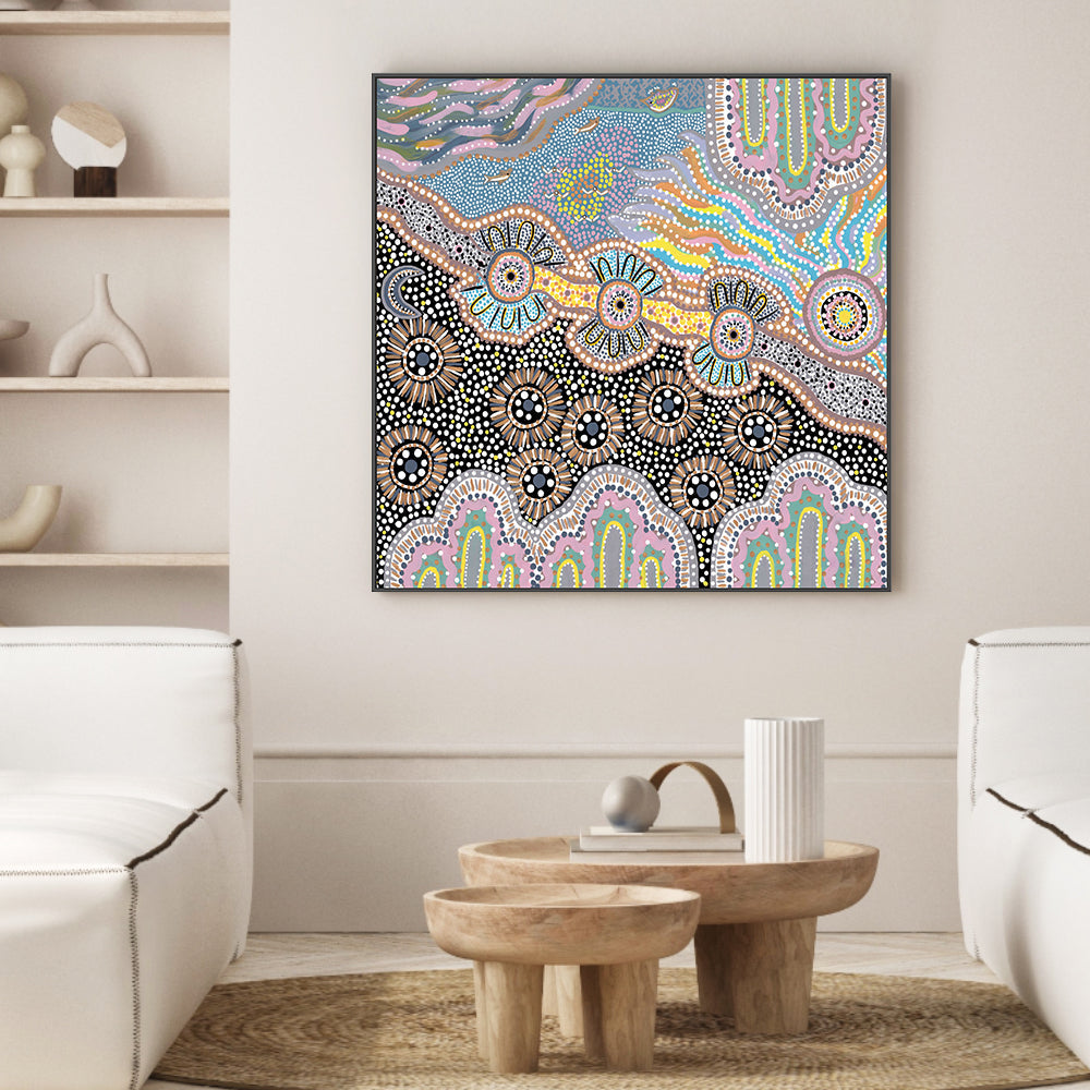 wall-art-print-canvas-poster-framed-My Country Home-2