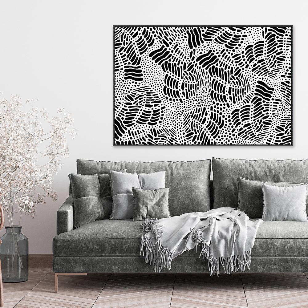 wall-art-print-canvas-poster-framed-My Country, Tracks-by-Leah Cummins-Gioia Wall Art