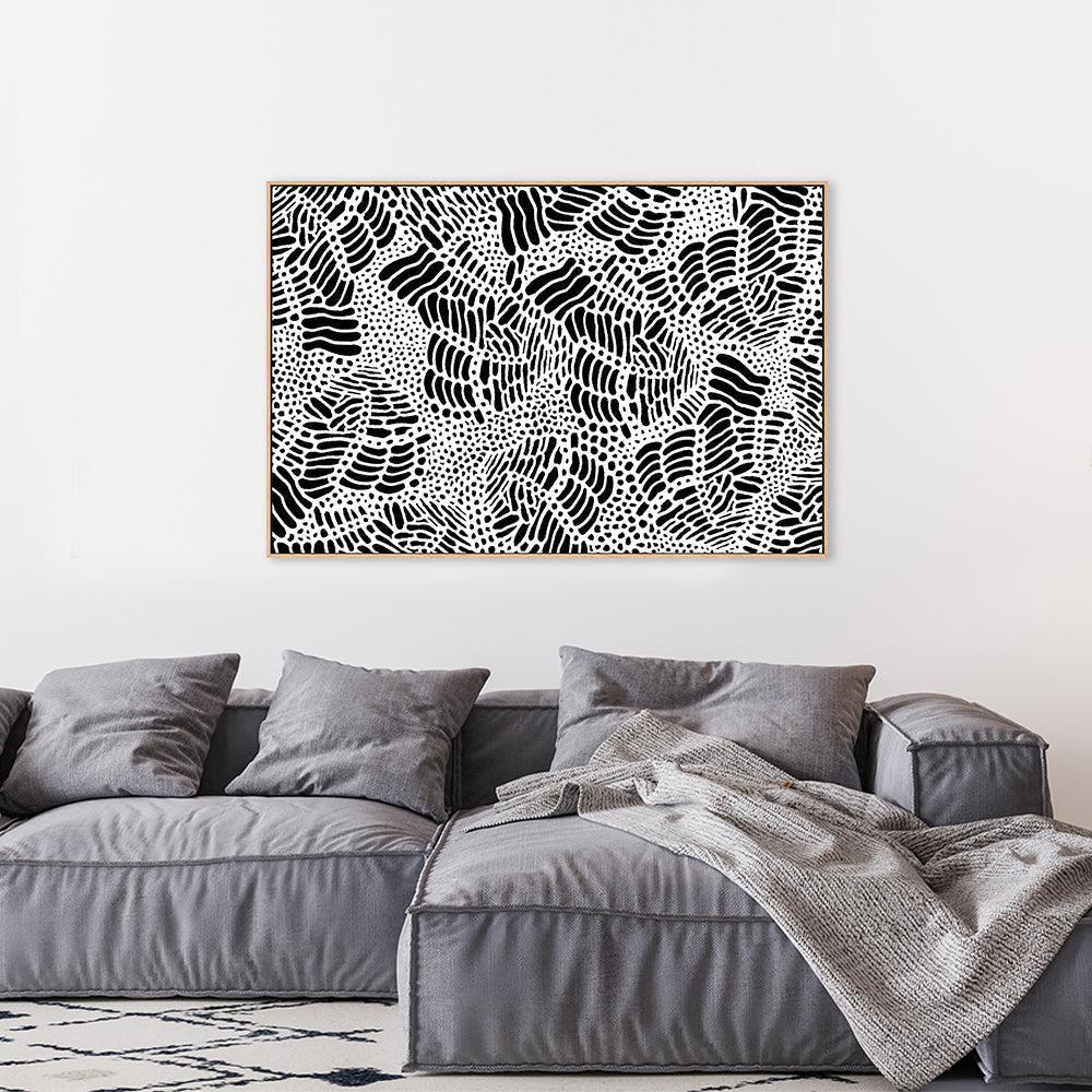 wall-art-print-canvas-poster-framed-My Country, Tracks-by-Leah Cummins-Gioia Wall Art