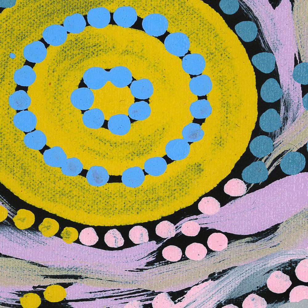 My Great Grandmothers Land Set Of 2 Style B By Azeza Possum Aboriginal Painting Print