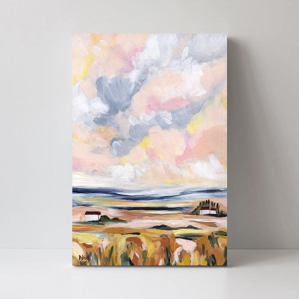 wall-art-print-canvas-poster-framed-My House Your House-by-Lia Nell-Gioia Wall Art