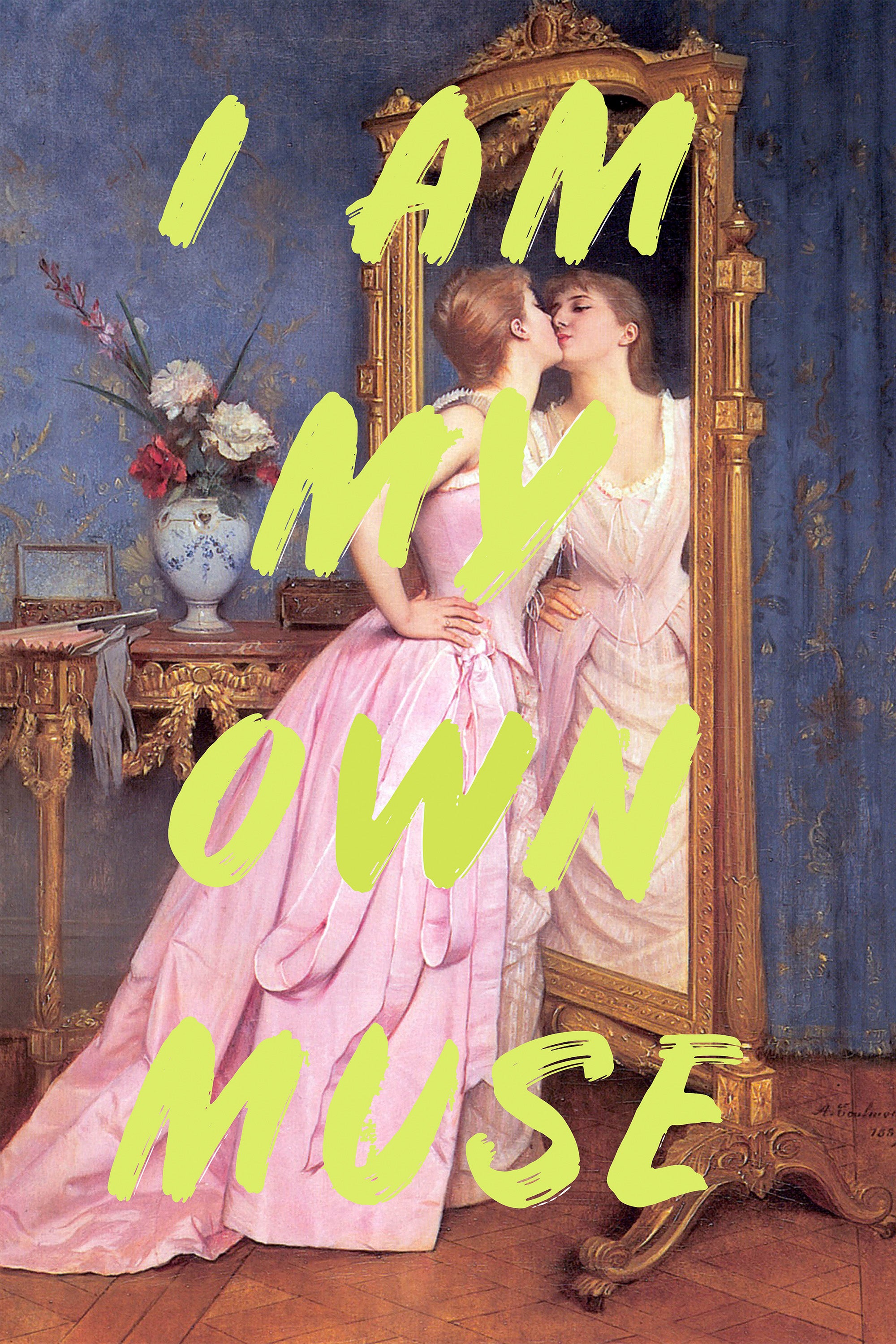 wall-art-print-canvas-poster-framed-My own muse-1