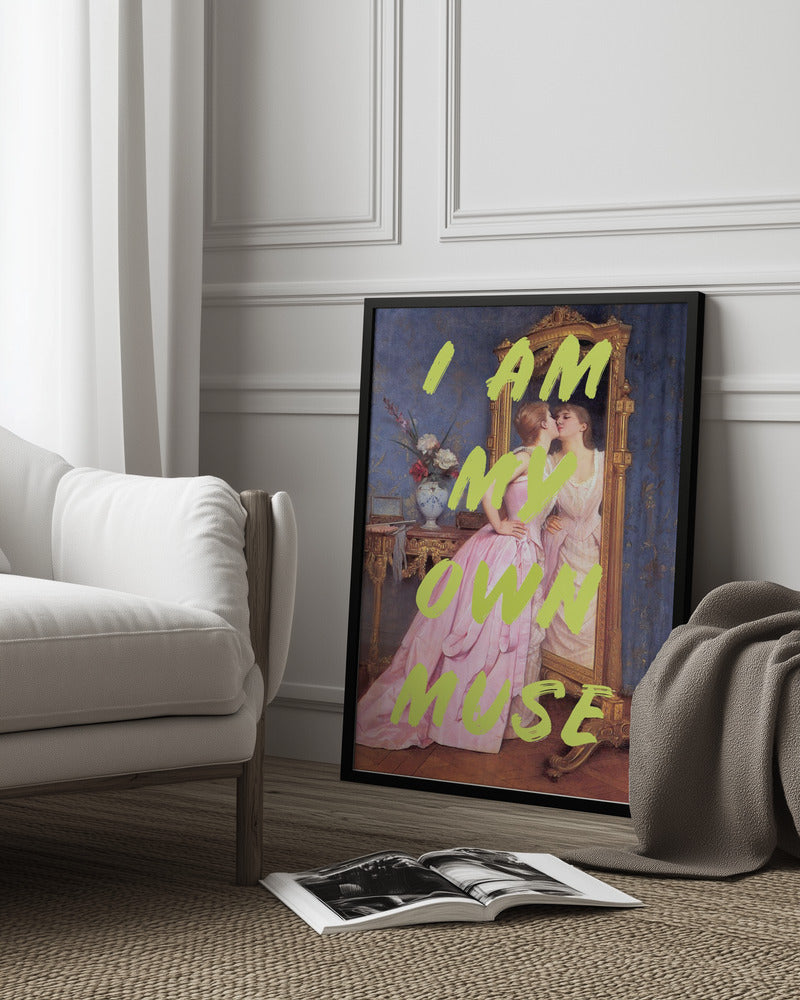 wall-art-print-canvas-poster-framed-My own muse-10