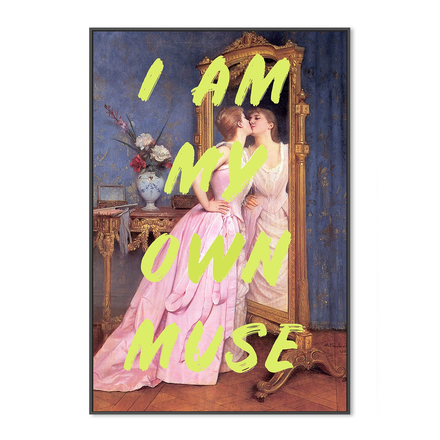 wall-art-print-canvas-poster-framed-My own muse-3