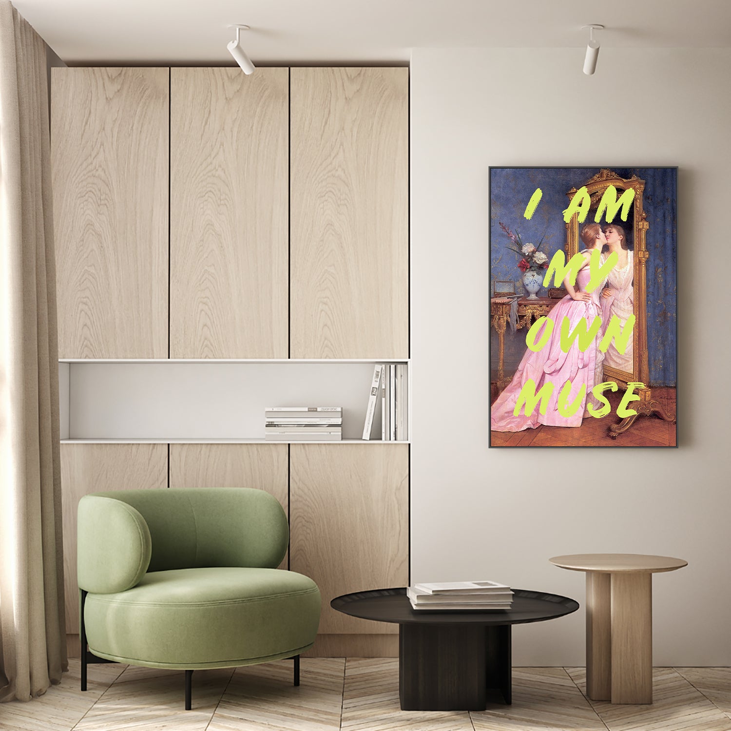 wall-art-print-canvas-poster-framed-My own muse-8