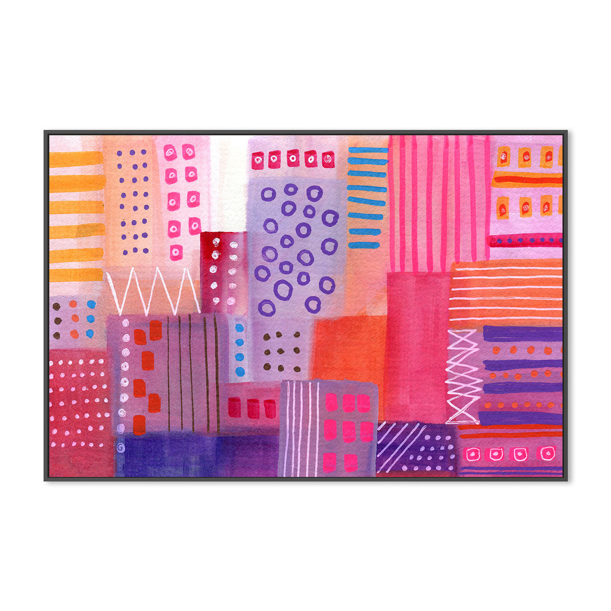 wall-art-print-canvas-poster-framed-Mystical City-3
