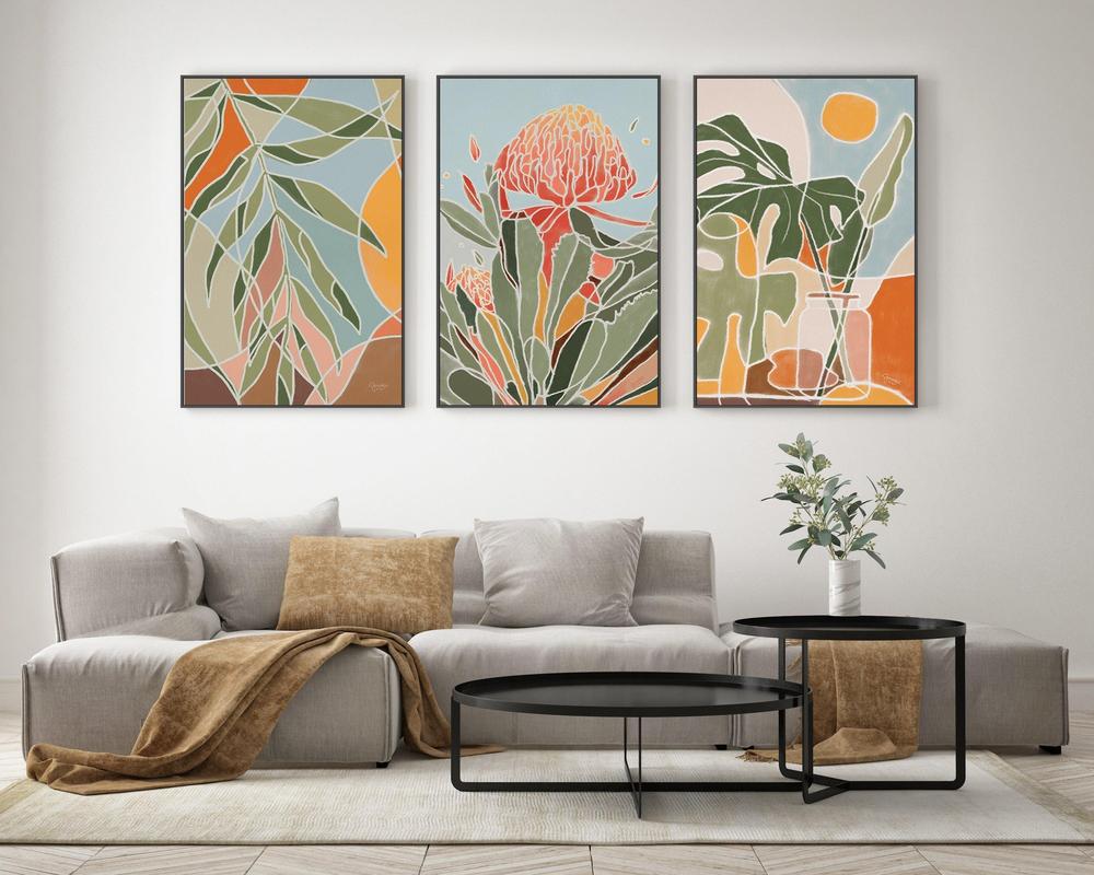 Native Botanics, Style B, Set Of 3