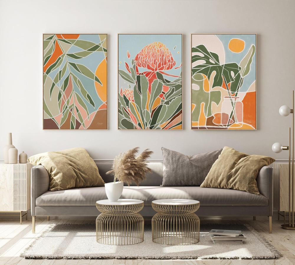 Native Botanics, Style B, Set Of 3