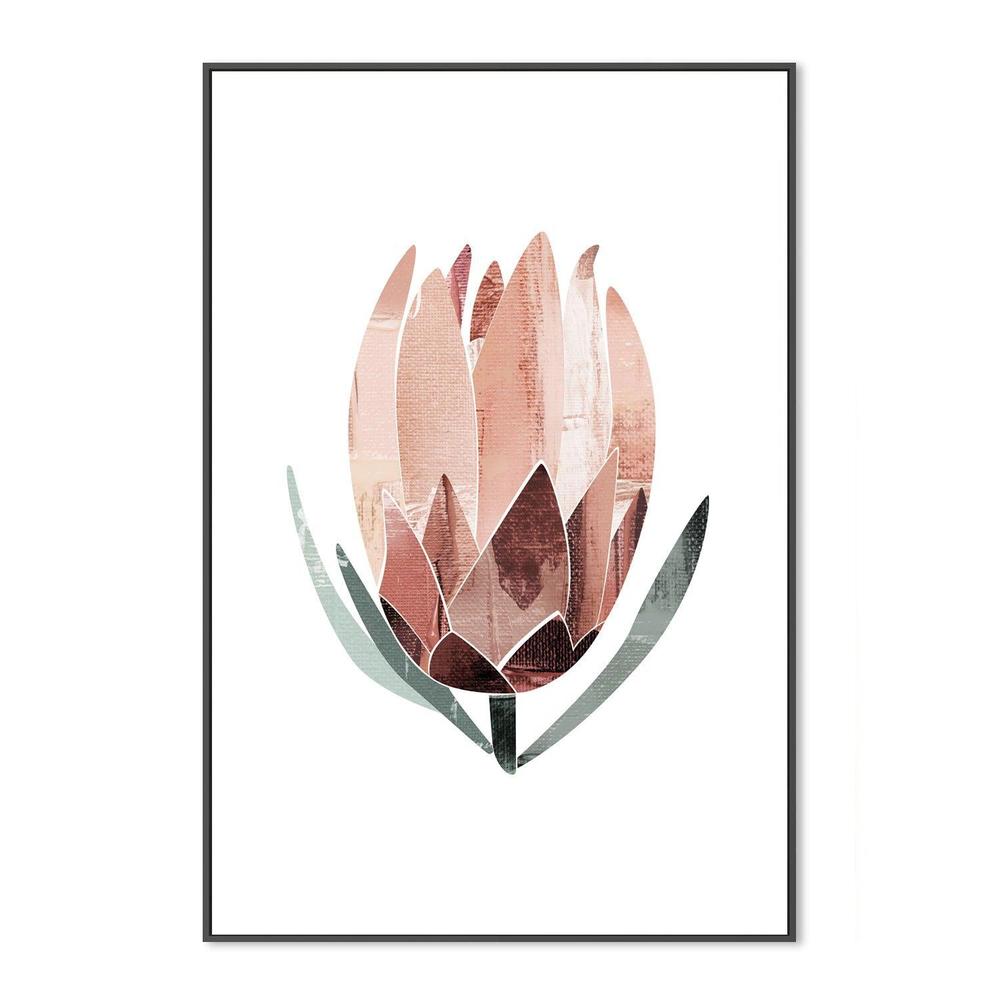 wall-art-print-canvas-poster-framed-Native Protea-by-Dear Musketeer Studio-Gioia Wall Art