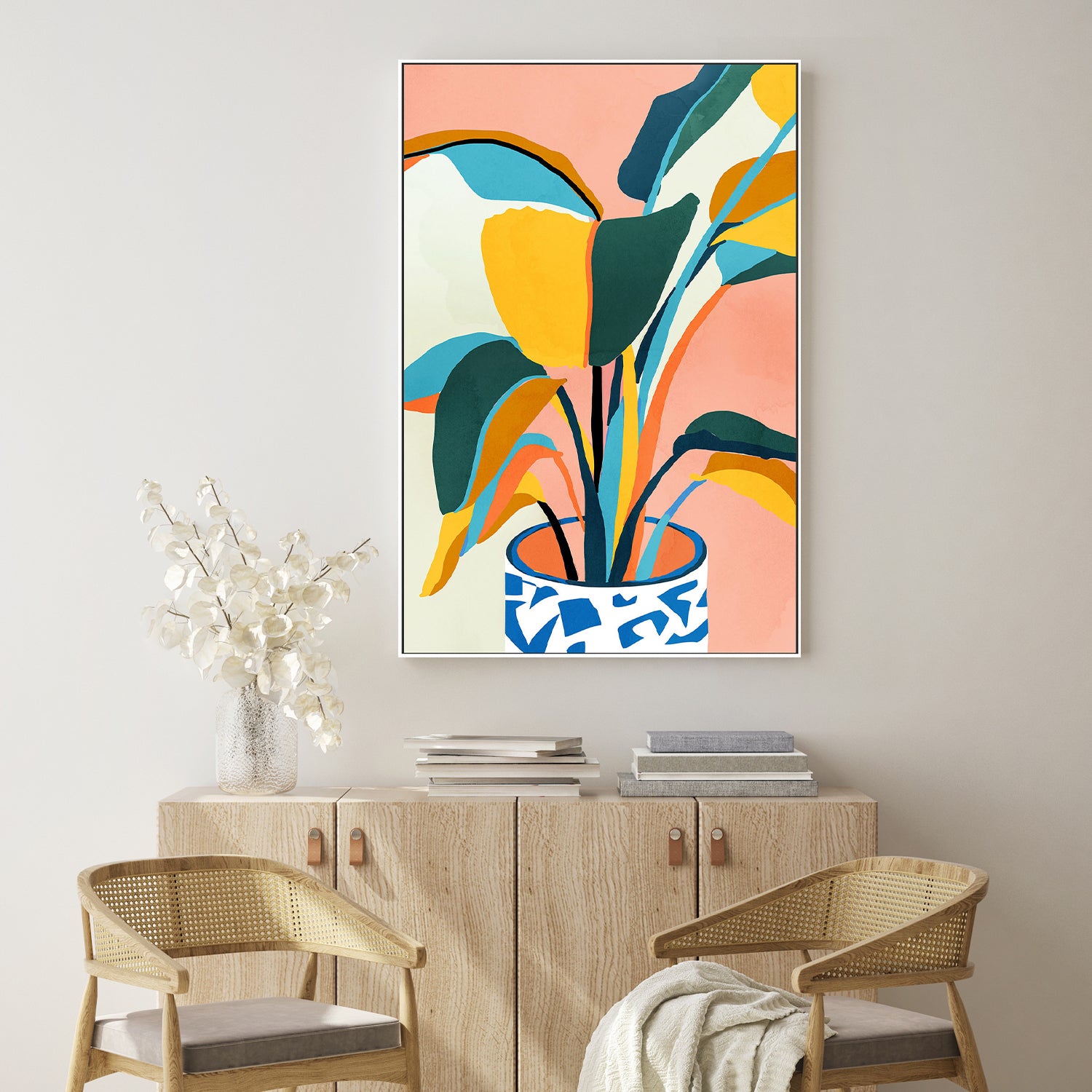 wall-art-print-canvas-poster-framed-Nature Does Not Hurry yet Everything Is Accomplished-7