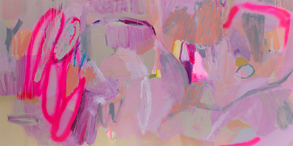 wall-art-print-canvas-poster-framed-Neon Reverie-1