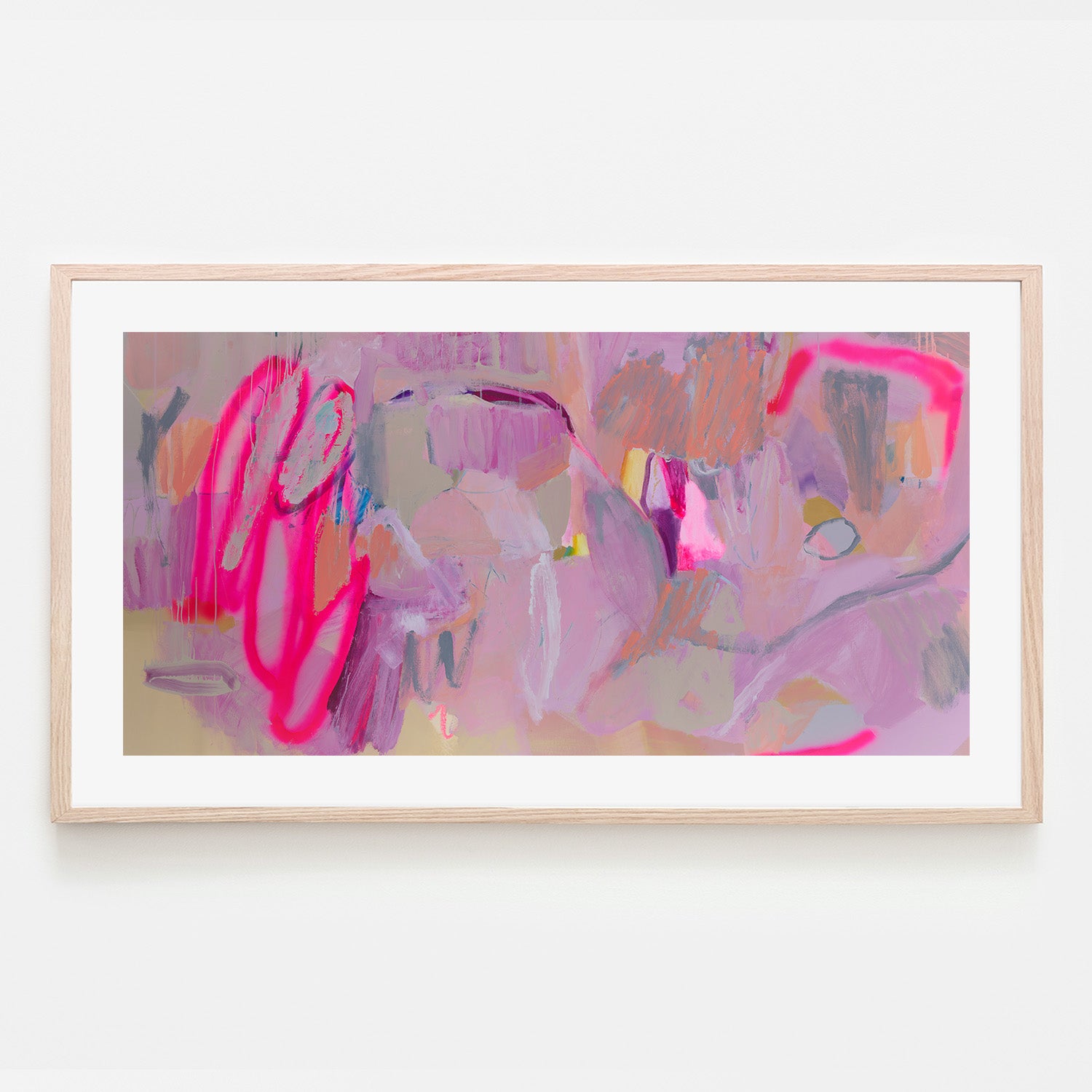 wall-art-print-canvas-poster-framed-Neon Reverie-6