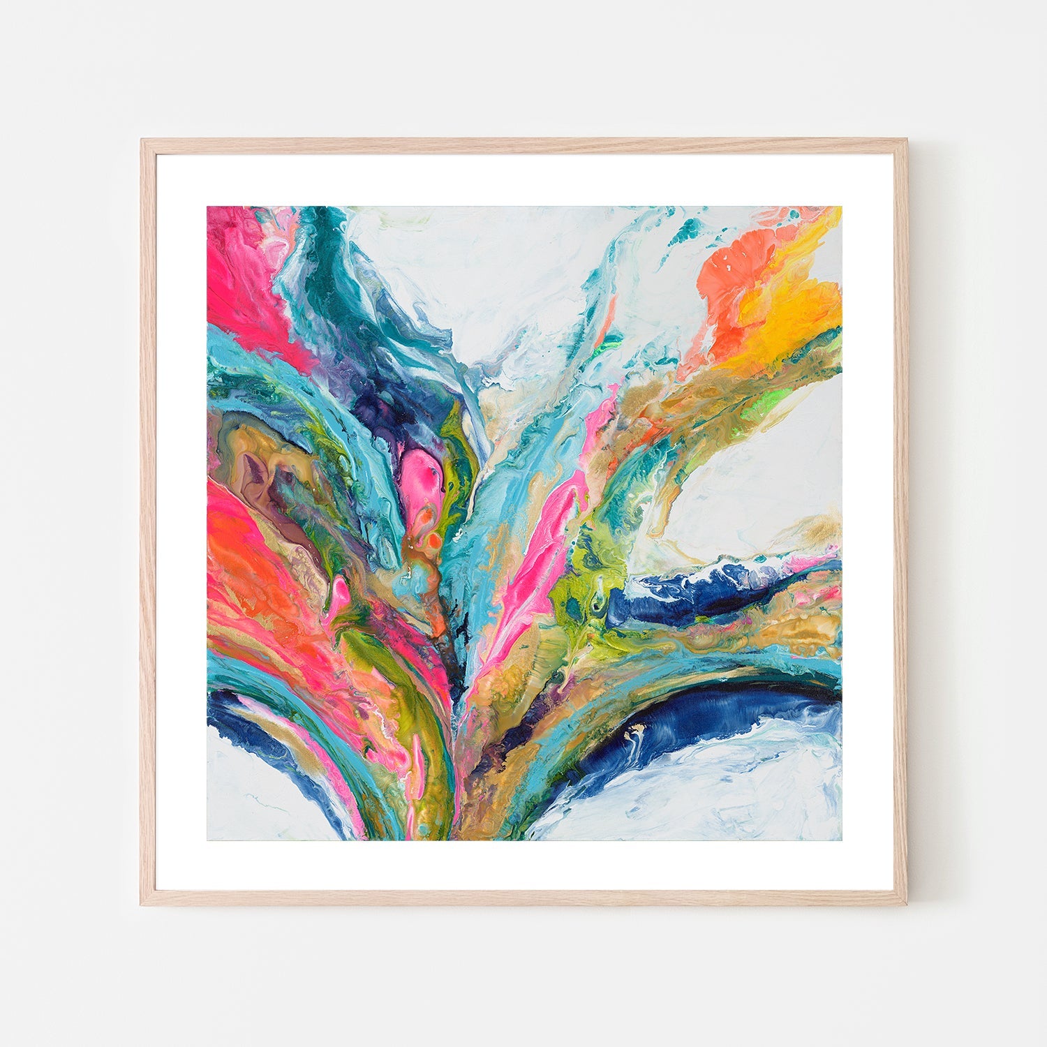 wall-art-print-canvas-poster-framed-Neon Vibe , By Blakely Bering-6