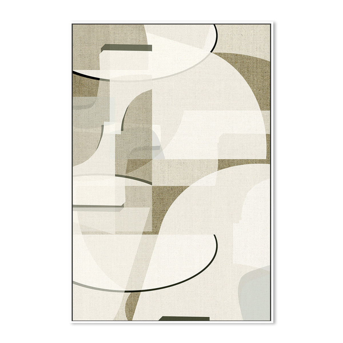 wall-art-print-canvas-poster-framed-Neutral Curves, Style A-5
