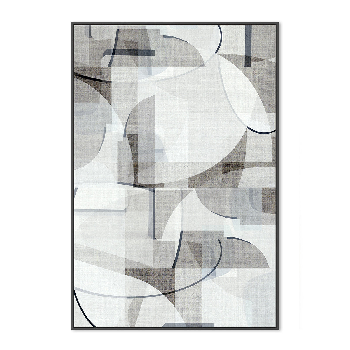 wall-art-print-canvas-poster-framed-Neutral Curves, Style D-3