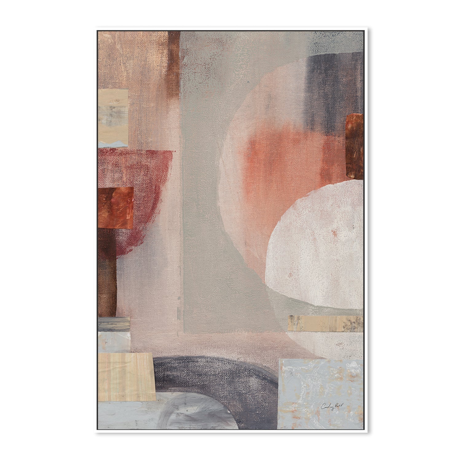 wall-art-print-canvas-poster-framed-Neutral Fantasia I , By Courtney Prahl-5