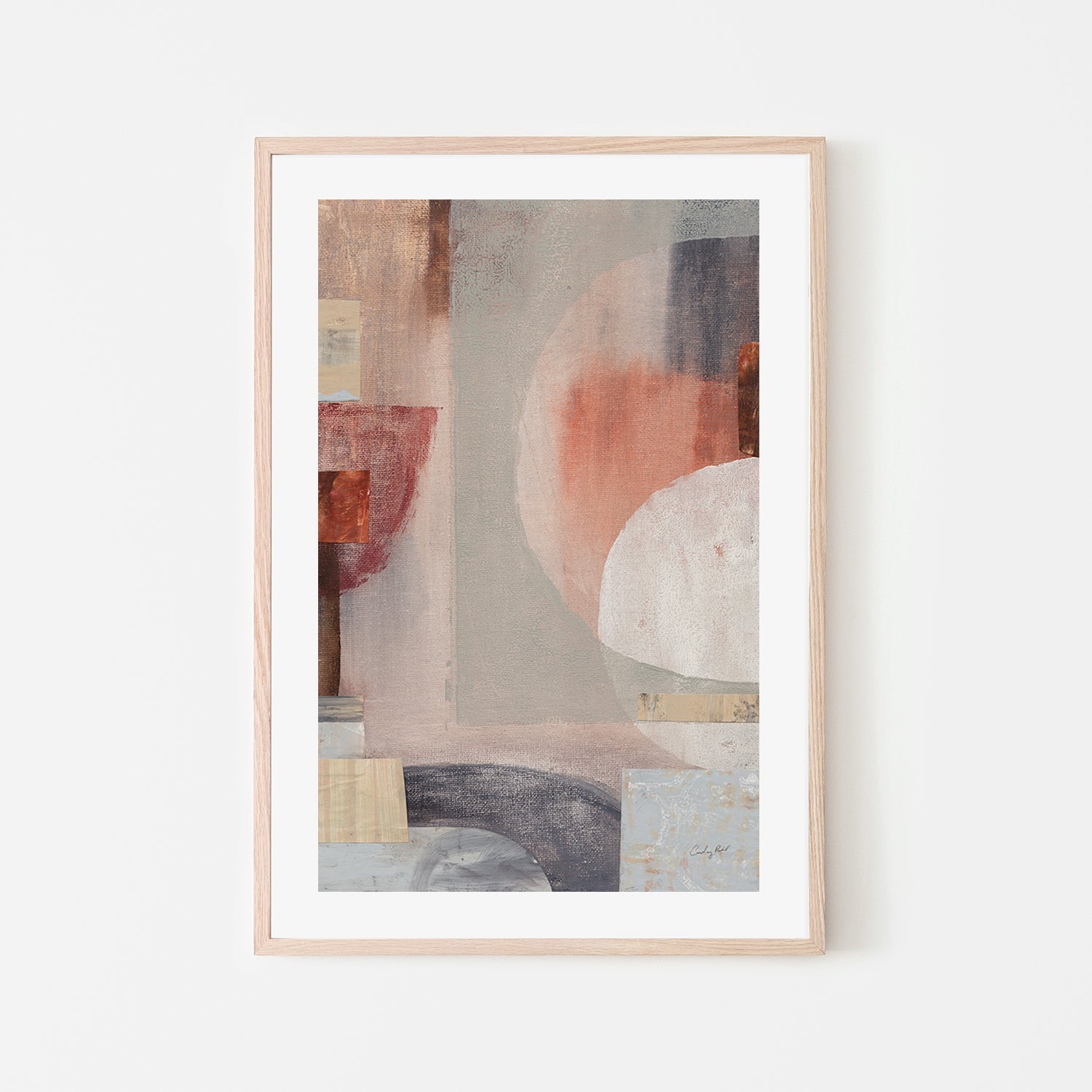 wall-art-print-canvas-poster-framed-Neutral Fantasia I , By Courtney Prahl-6