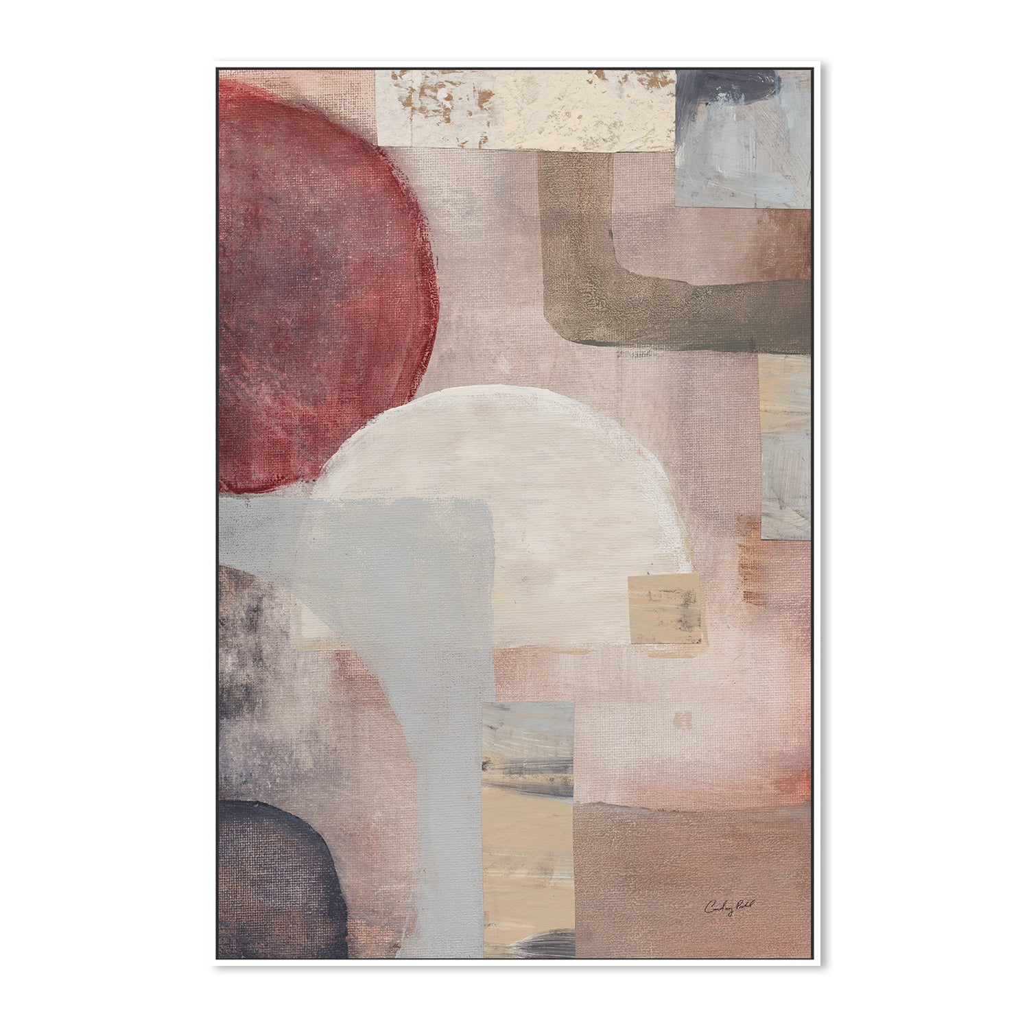 wall-art-print-canvas-poster-framed-Neutral Fantasia II , By Courtney Prahl-5