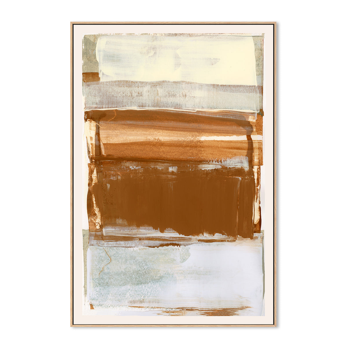 wall-art-print-canvas-poster-framed-Neutral Surface, Style A-4