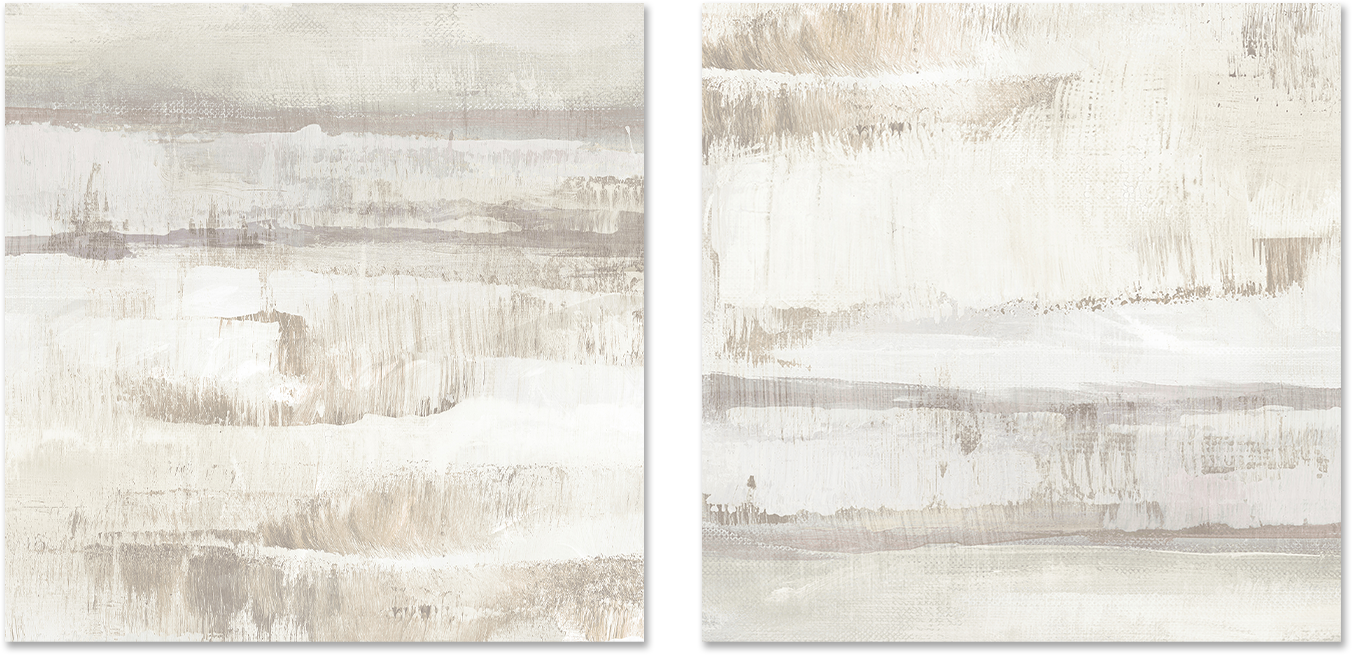 wall-art-print-canvas-poster-framed-Neutral Texture, Style C & D, Set Of 2 , By Nina Blue-1