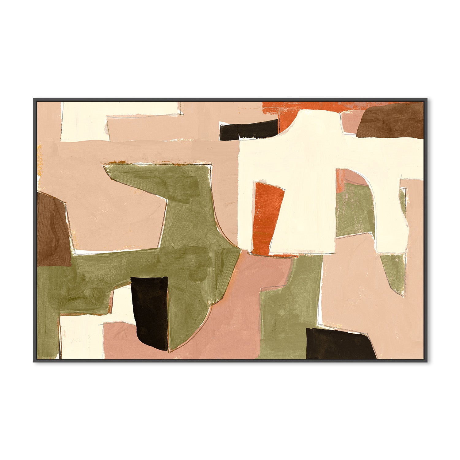 wall-art-print-canvas-poster-framed-New Jigsaw, Style B , By Cartissi-3