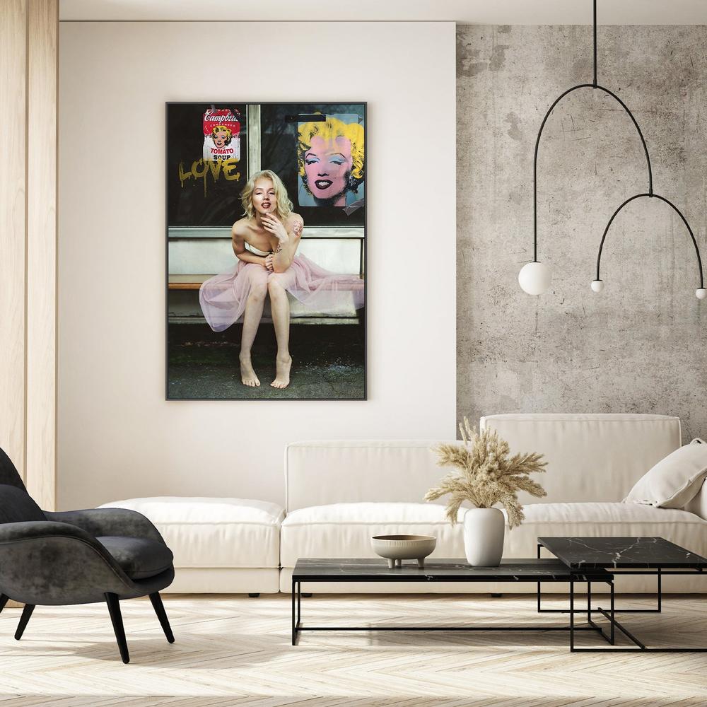 wall-art-print-canvas-poster-framed-New Marilyn-9