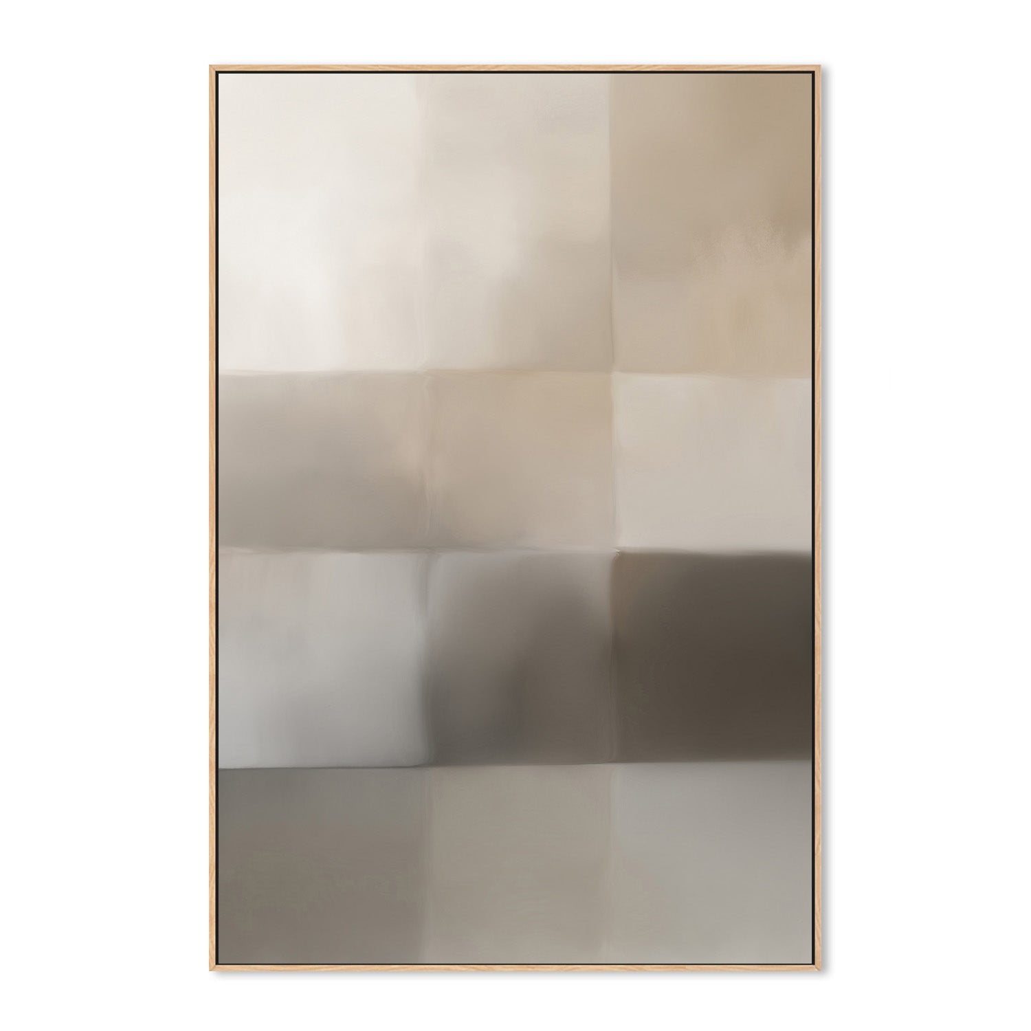 wall-art-print-canvas-poster-framed-Next Time, Neutral Abstract, Style B , By Karine Tonial Grimm-4