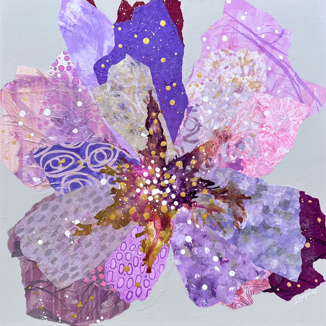 wall-art-print-canvas-poster-framed-No Shrinking Violet , By Leanne Daquino-GIOIA-WALL-ART