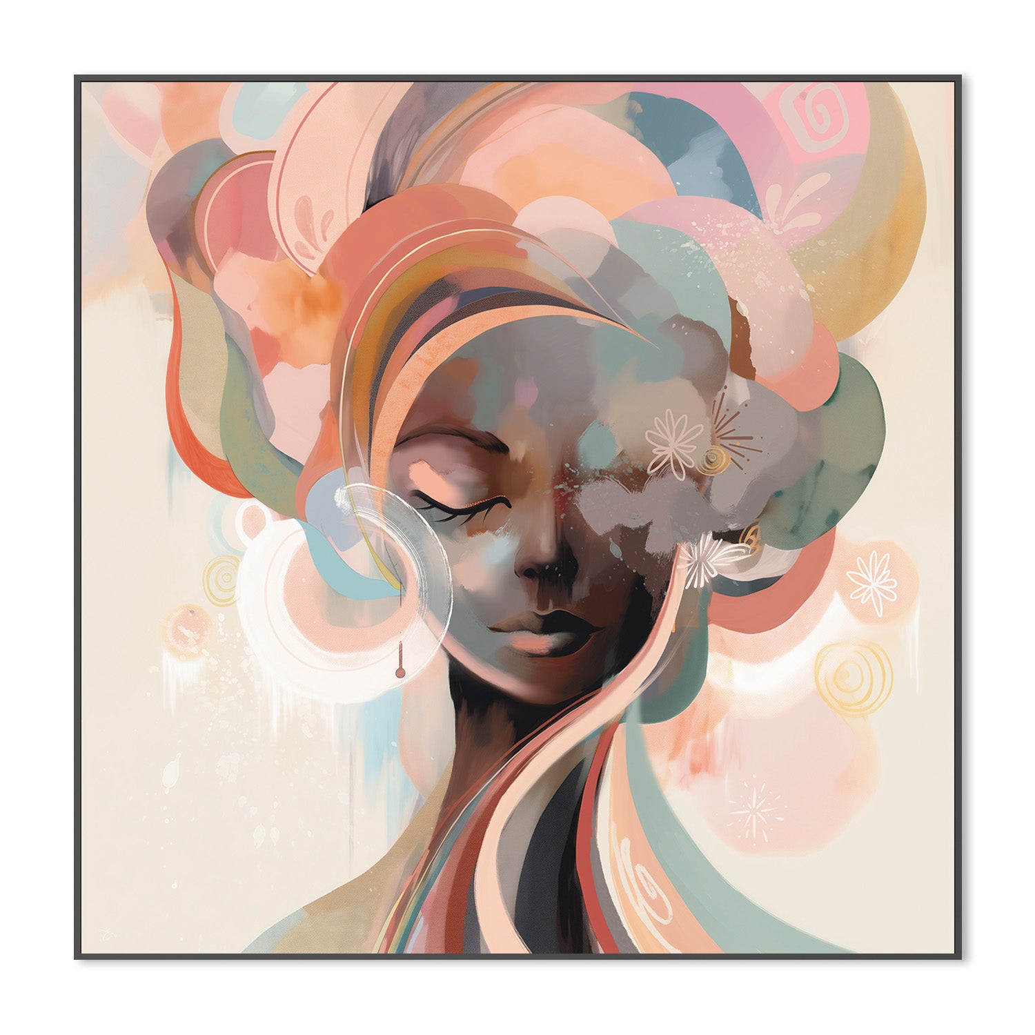 wall-art-print-canvas-poster-framed-Nyla Blossom , By Bella Eve-3