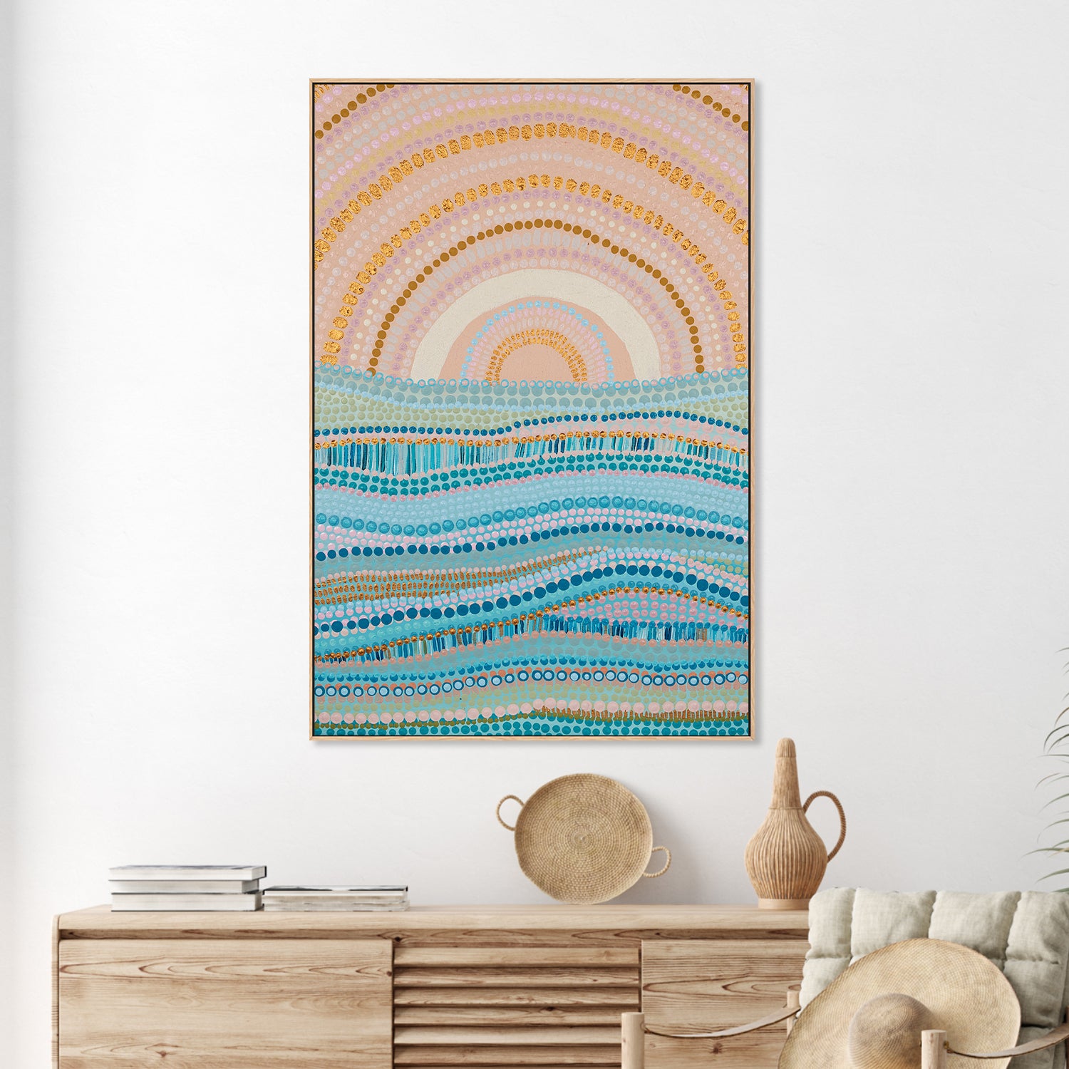 wall-art-print-canvas-poster-framed-Ocean Dreaming, Style A-7