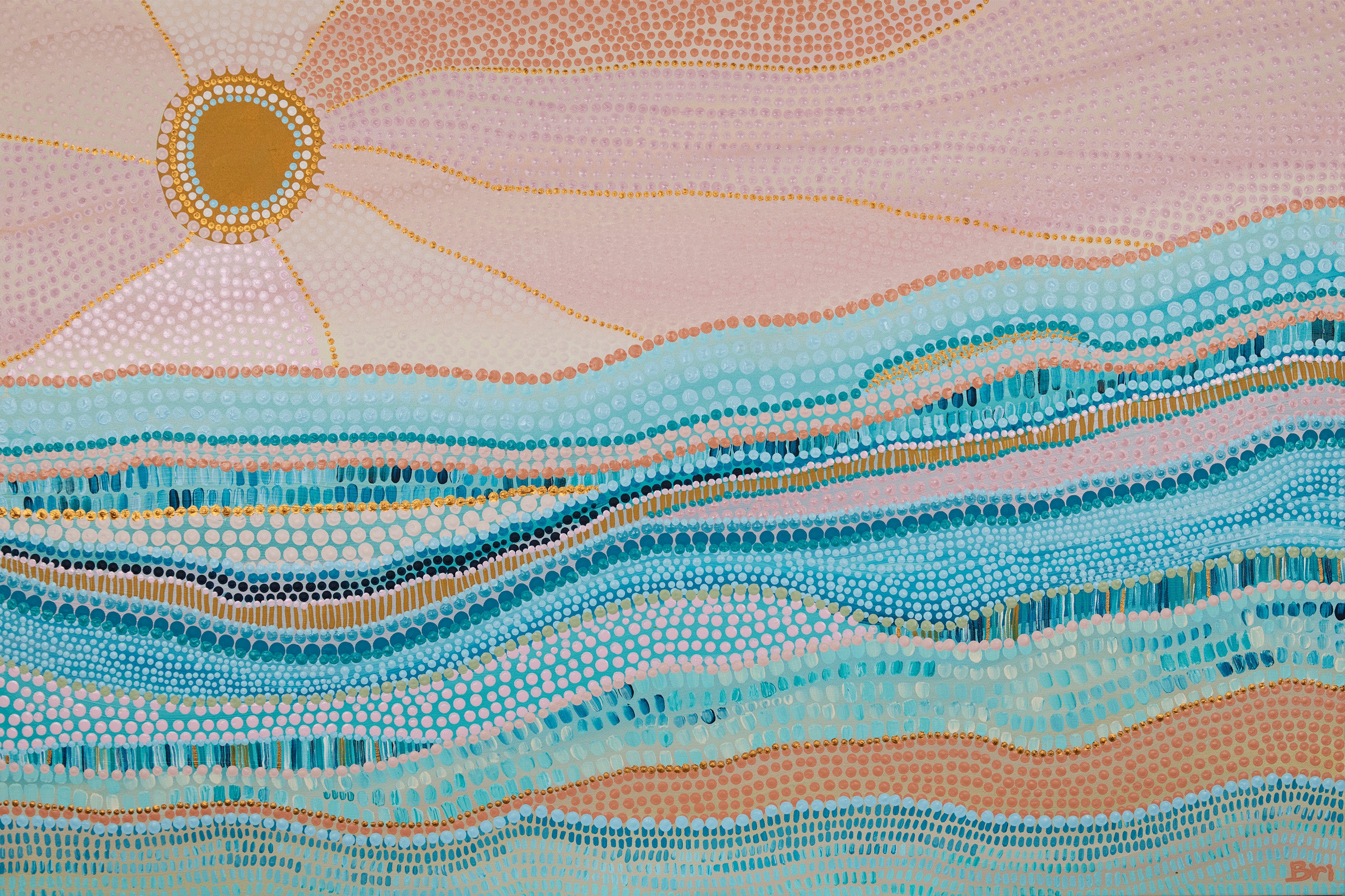 wall-art-print-canvas-poster-framed-Ocean Dreaming, Style B-1