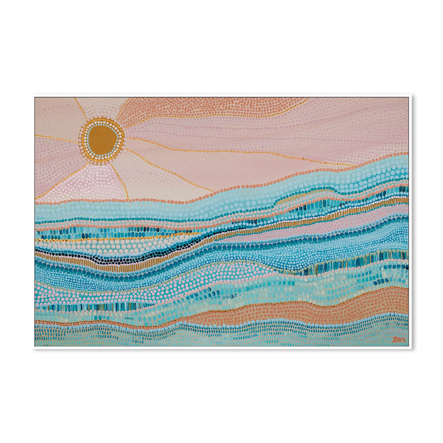 wall-art-print-canvas-poster-framed-Ocean Dreaming, Style B-5