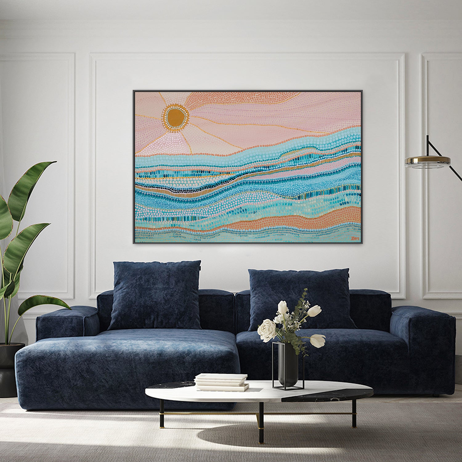 wall-art-print-canvas-poster-framed-Ocean Dreaming, Style B-8