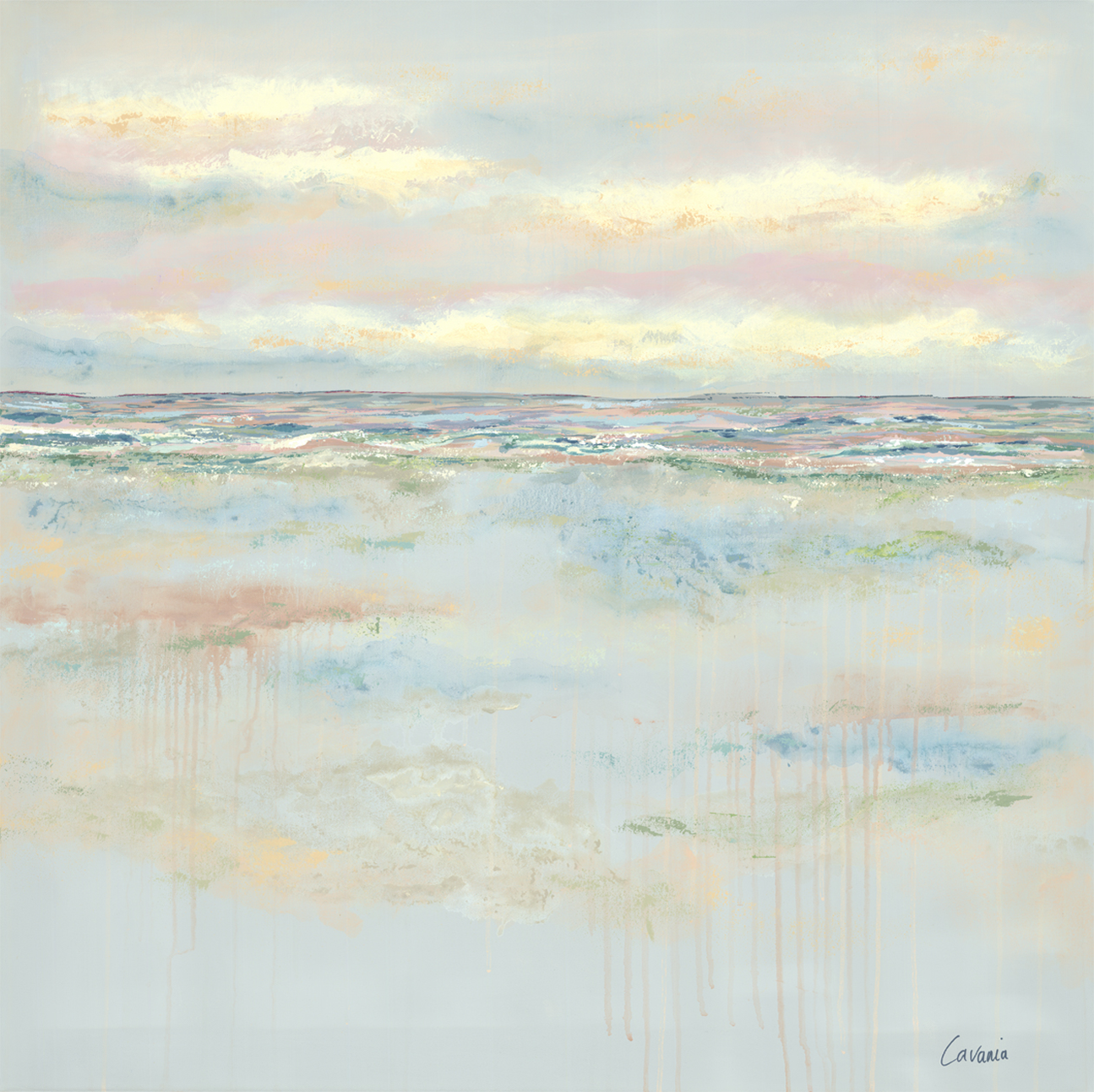 wall-art-print-canvas-poster-framed-Ocean Garden , By Karen Cavania-1