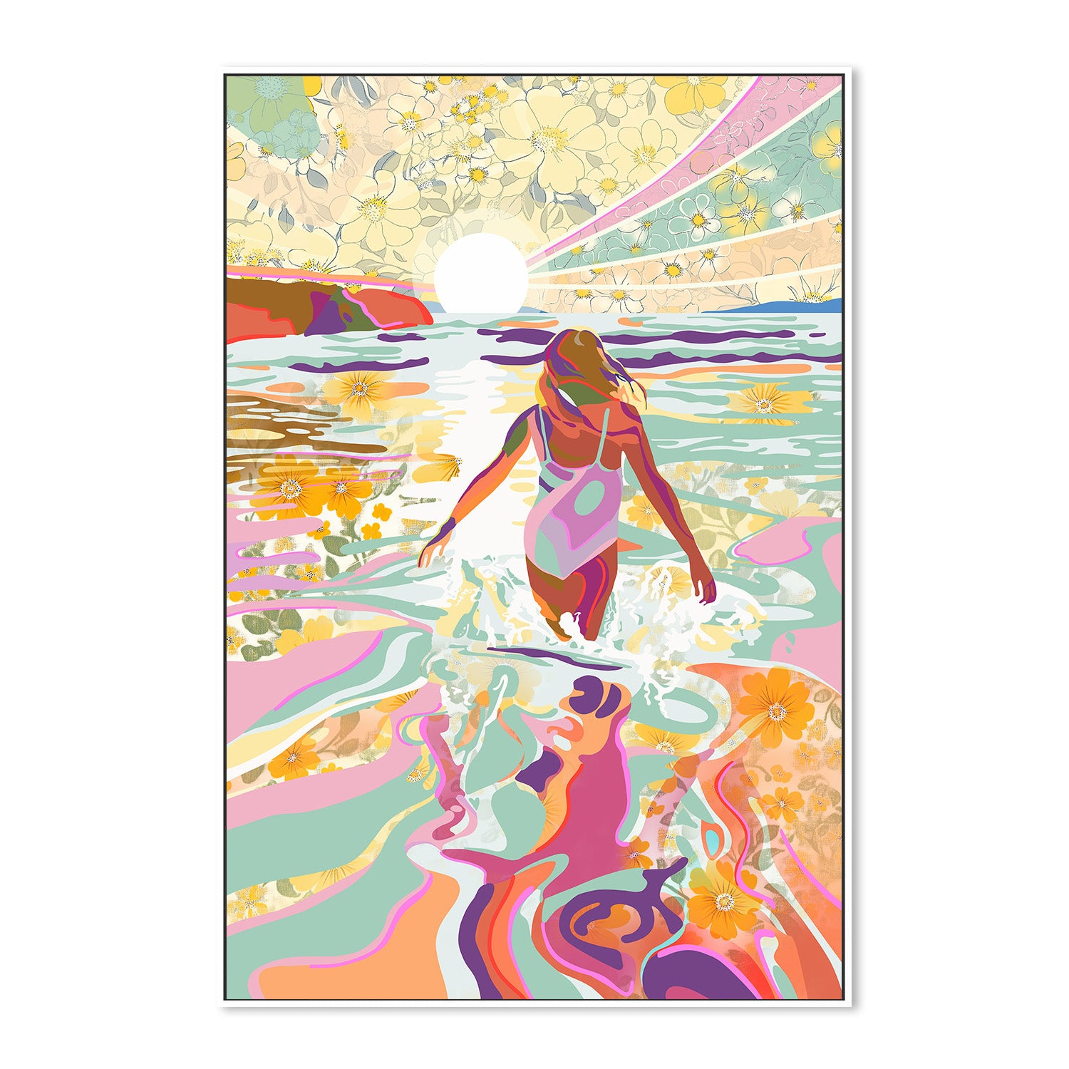 wall-art-print-canvas-poster-framed-Ocean Soul , By Unratio-5