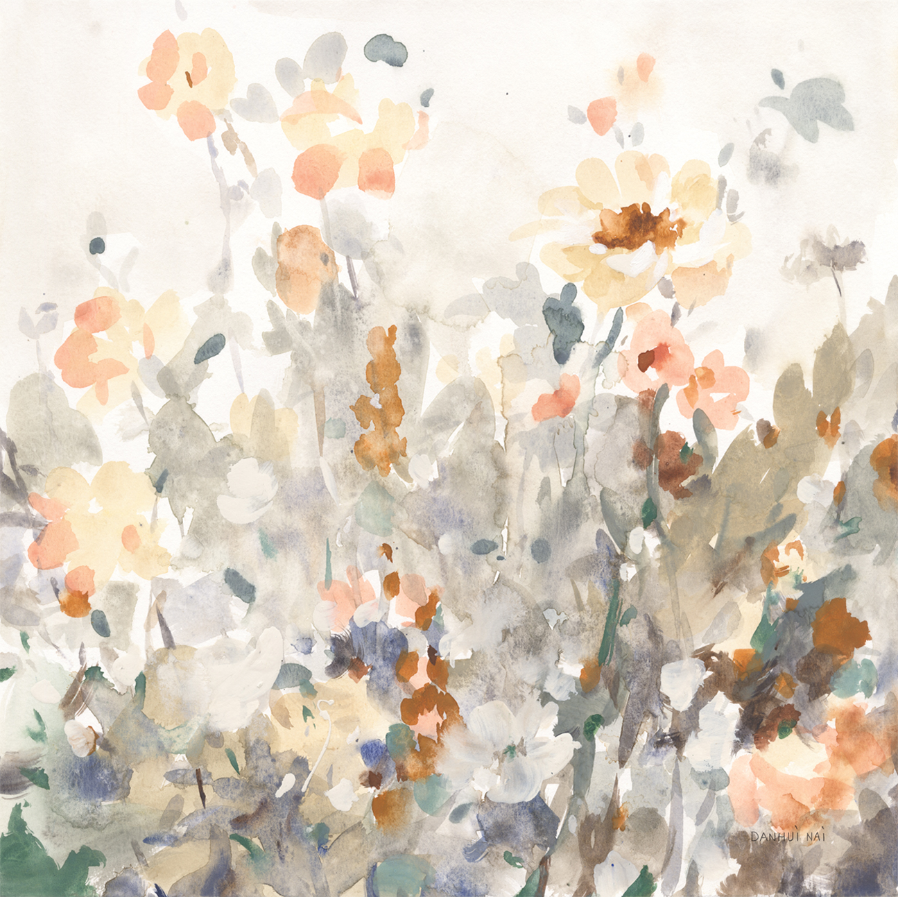 wall-art-print-canvas-poster-framed-October Garden , By Danhui Nai-1