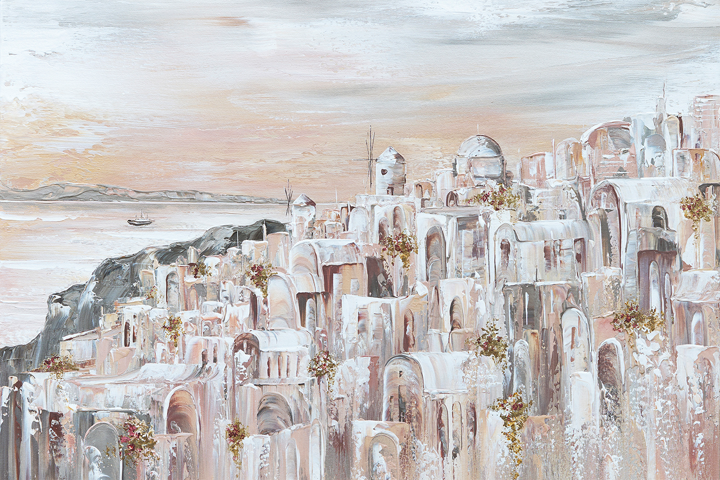 wall-art-print-canvas-poster-framed-Oia Dreams , By Isabella Karolewicz-1