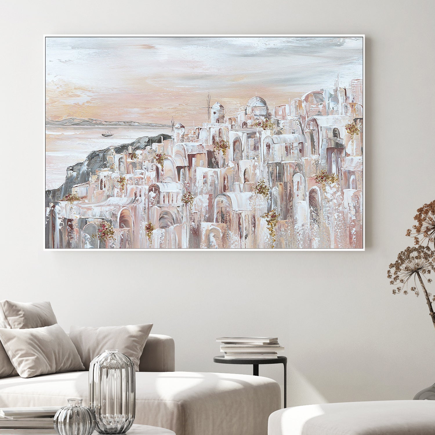 wall-art-print-canvas-poster-framed-Oia Dreams , By Isabella Karolewicz-2